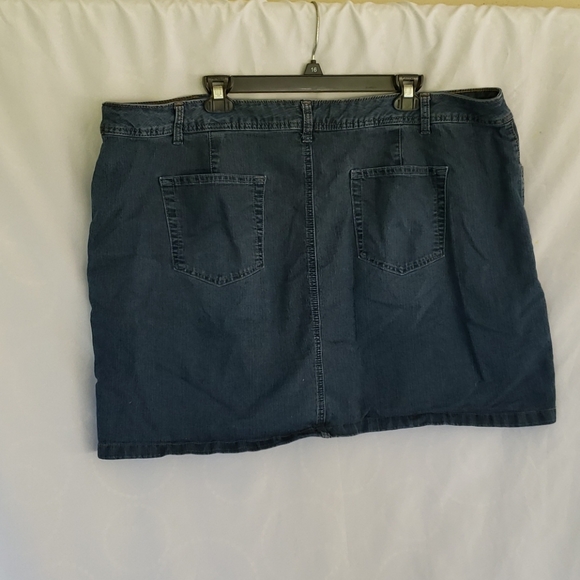Saint John Bay womens denim skort size 22 - Picture 3 of 4